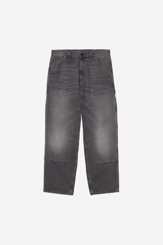 26SS 칼하트 WIP OG 더블 니 팬츠 I036273 89B7 BLACKWASH