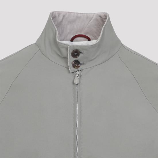 26SS 브루넬로 쿠치넬리 개버딘 블루종 재킷 MY4196583 CXA70 KAKI - BRUNELLO CUCINELLI