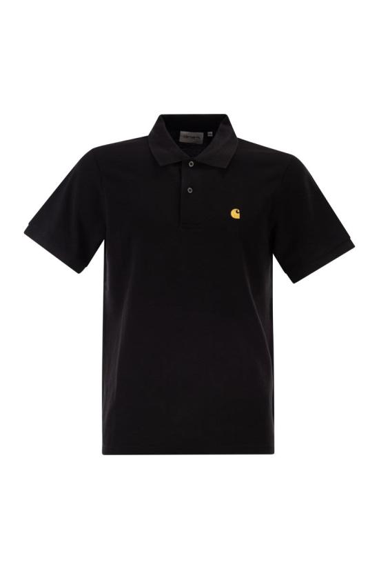 26SS 칼하트 WIP 숏슬리브 체이스 피케 폴로 I023807 00FXX BLACKGOLD