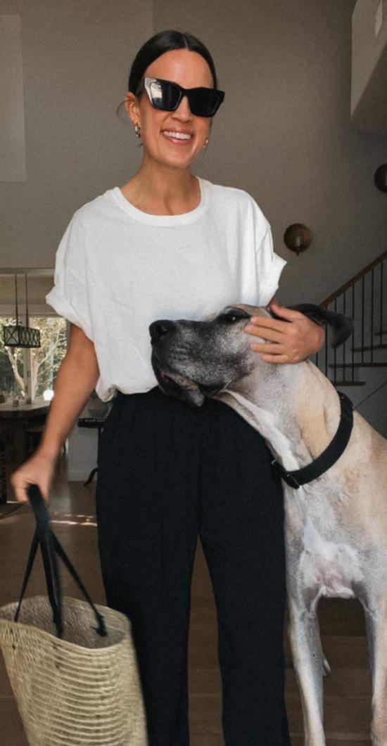  NA NIN 반팔 티셔츠 Na Nin Tristan 빈티지 코튼 티셔츠 Alabaster - OTHER BRANDS