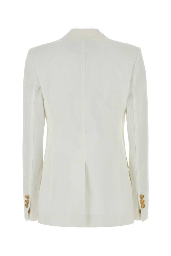  디스퀘어드2 수트 자켓 Dsquared2 코튼 블레이저 화이트 - DSQUARED2