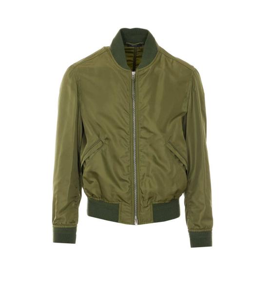  톰포드 봄버 자켓 톰 포드 새틴 봄버 재킷 그린