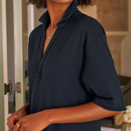  프랭크 앤 에일린 롱 원피스 프랭크 앤 아일린 엠마 헨리 반팔 맥시 드레스 (영국 왕립 해군) - FRANK & EILEEN