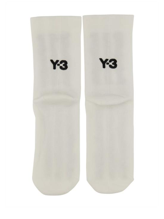  와이쓰리 양말 Y 3 스트라이프  흰색 - Y-3