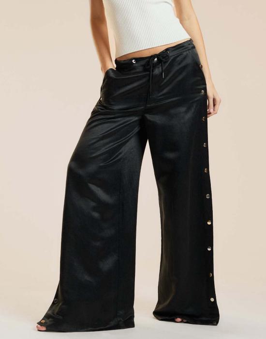  신시아 로리 팔라초 팬츠 신시아 로울리 브레이크어웨이 스냅  블랙 - CYNTHIA ROWLEY