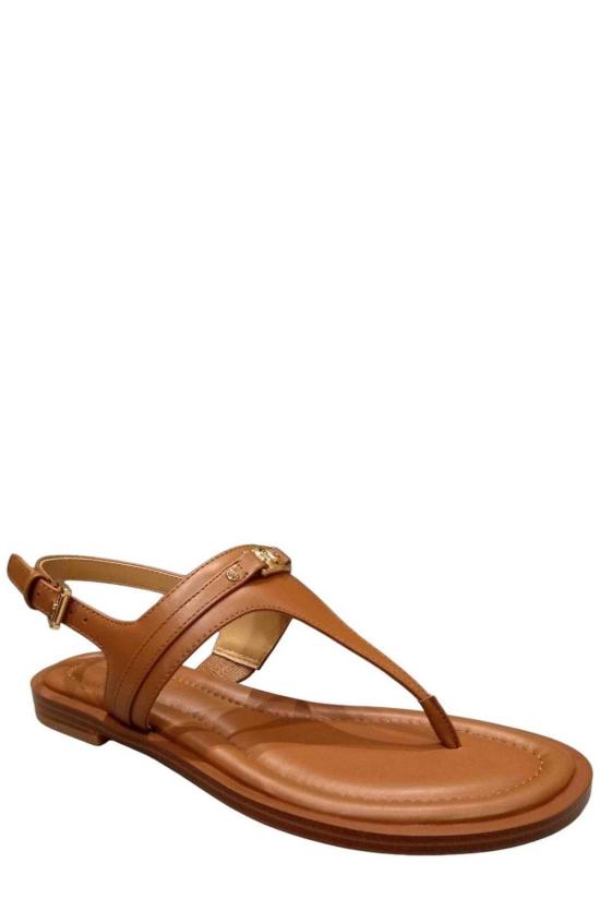  마이클 코어스 샌들 맨디 T 스트랩 샌들 러기지