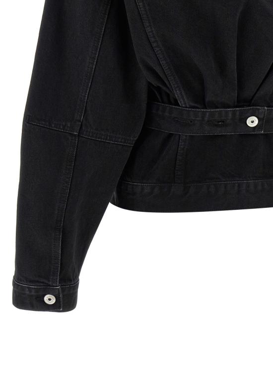  자크뮈스 데님 자켓 Jacquemus La Veste De Nimes 재킷 블랙 - JACQUEMUS