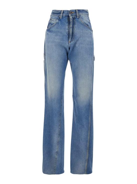  마르지엘라 데님 팬츠 메종  파이브 포켓 데님 진 블루