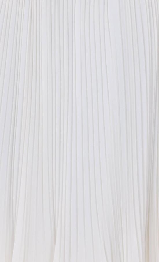  트윈셋 롱 스커트 맥시 스커트 화이트 - TWINSET