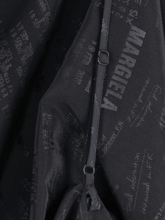  MM6 메종마르지엘라 숏 원피스 Mm6 메종 마르지엘라 로고 미니 드레스 블랙 - MM6 MAISON MARGIELA