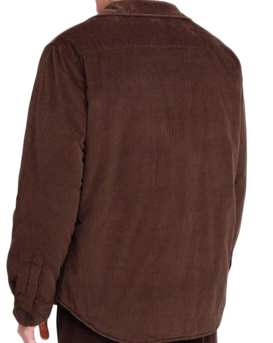 25FW 세인트바쓰 긴팔 셔츠 CHALETCORDUROY00029I Brown - MC2 SAINT BARTH