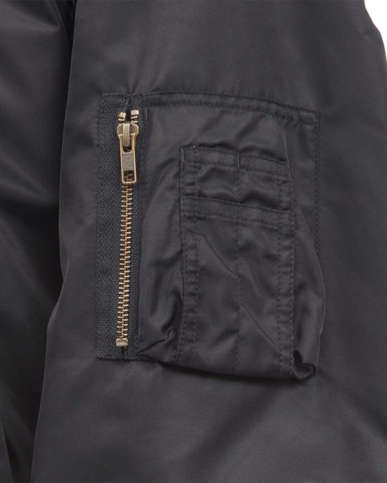  MM6 메종마르지엘라 봄버 자켓 Mm6 메종 마르지엘라 스포츠 봄버 재킷 블랙 - MM6 MAISON MARGIELA