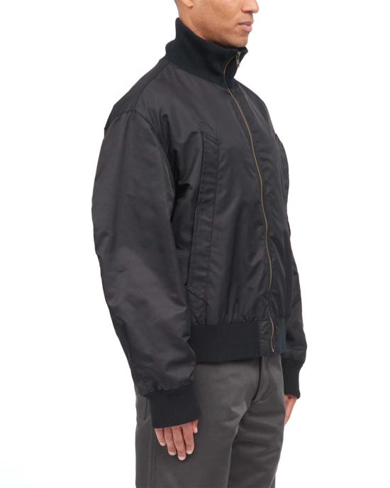  MM6 메종마르지엘라 봄버 자켓 Mm6 메종 마르지엘라 스포츠 봄버 재킷 블랙 - MM6 MAISON MARGIELA