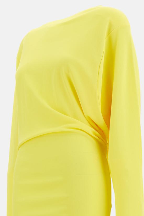  자크뮈스 숏 원피스 라 로브 미스트랄 미니 드레스 옐로우 - JACQUEMUS