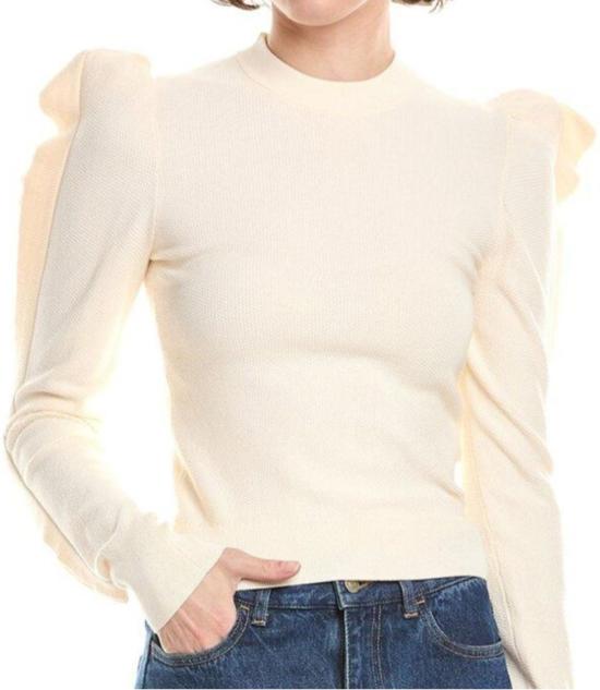  막스마라 긴팔 티셔츠 2421366071600 001 White - MAX MARA