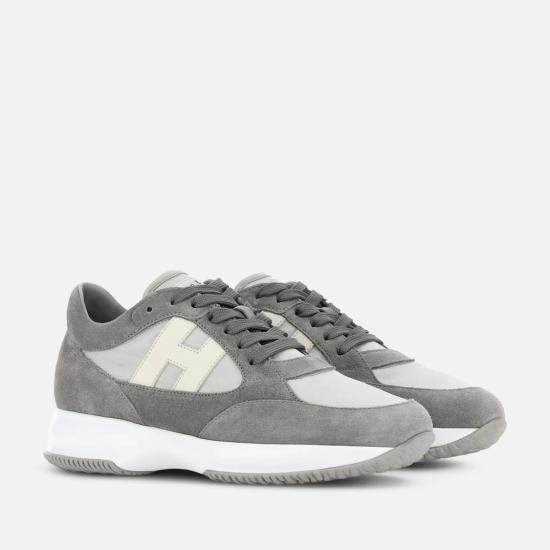 26SS 호간 스니커즈 HXM7130GC80V4R0RWM Grey - HOGAN