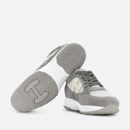 26SS 호간 스니커즈 HXM7130GC80V4R0RWM Grey - HOGAN