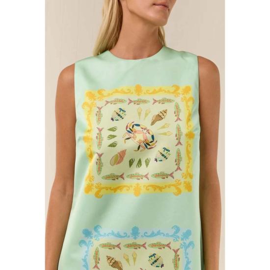  Palm Noosa 숏 원피스 Ella 미니 드레스 Saya Shells Tropicana - OTHER BRANDS