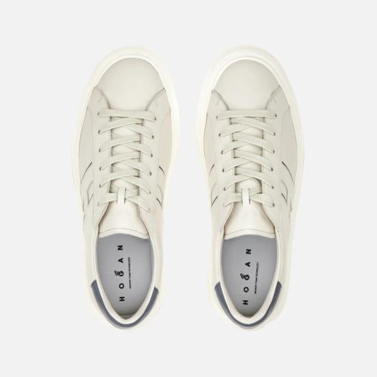 26SS 호간 레벨 스니커즈 HXM6910FU100ZL826K White - HOGAN