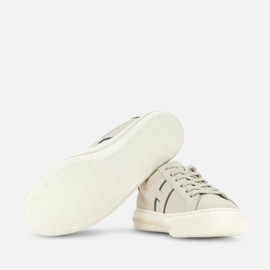 26SS 호간 레벨 스니커즈 HXM6910FU100ZL826K White - HOGAN