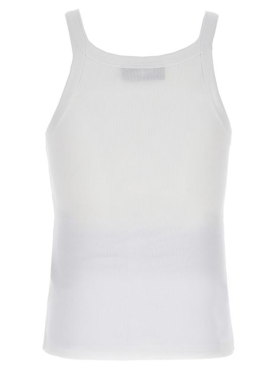  펜디 블라우스 로고 탑 화이트 - FENDI