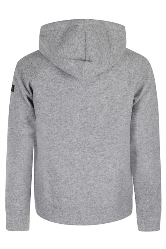 25FW 세인트바쓰 후드 티셔츠 CARRELWOOL00035I Grey - MC2 SAINT BARTH