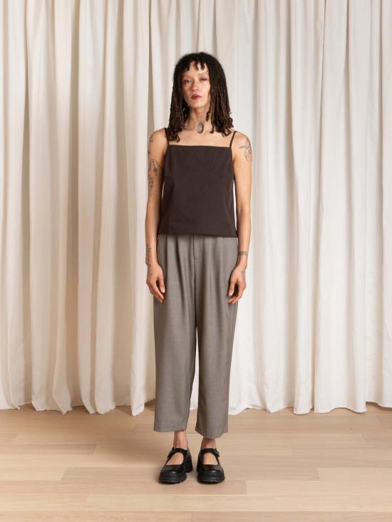  알리 골든 블라우스 슬립 탑 - ALI GOLDEN