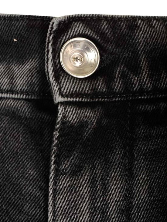  마르지엘라 스트레이트 팬츠 메종  블랙 워시 진 블랙 - MAISON MARGIELA