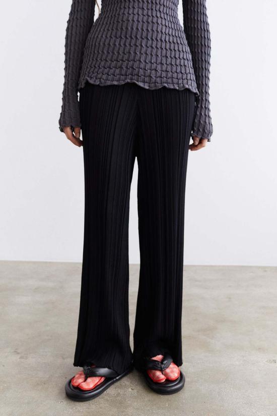  러스 스트레이트 팬츠 루텐  블랙