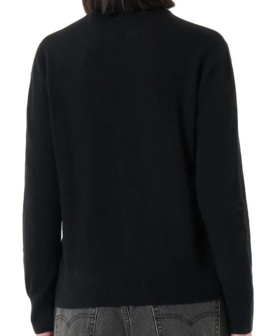 25FW 세인트바쓰 긴팔 티셔츠 NEWQUEEN00432I Black - MC2 SAINT BARTH