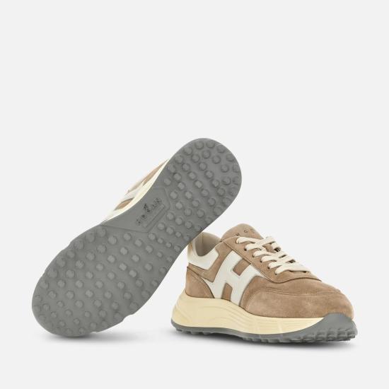 26SS 호간 하이퍼 라이트 스니커즈 HXM5630FR30UL60ZCP Brown - HOGAN
