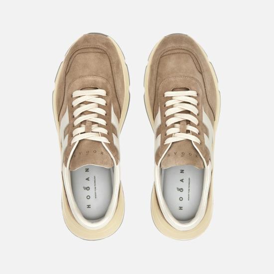 26SS 호간 하이퍼 라이트 스니커즈 HXM5630FR30UL60ZCP Brown - HOGAN