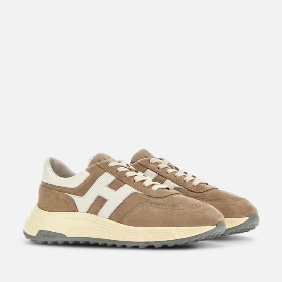 26SS 호간 하이퍼 라이트 스니커즈 HXM5630FR30UL60ZCP Brown - HOGAN