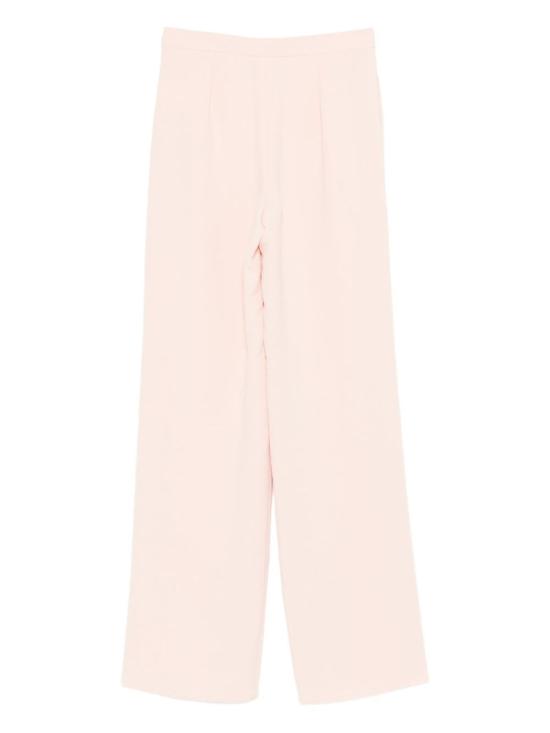  엠포리오 아르마니 스트레이트 팬츠 핑크색 엘라스틱 팬츠 - EMPORIO ARMANI