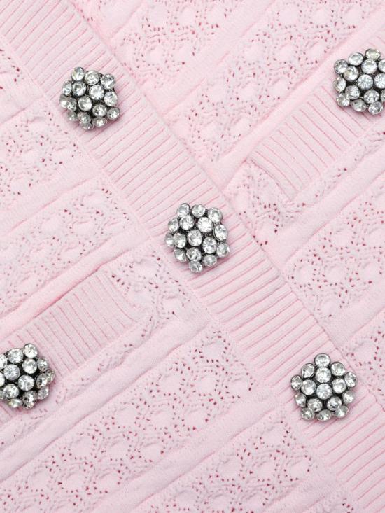  셀프 포트레이트 숏 원피스 미니 드레스 핑크 - SELF PORTRAIT