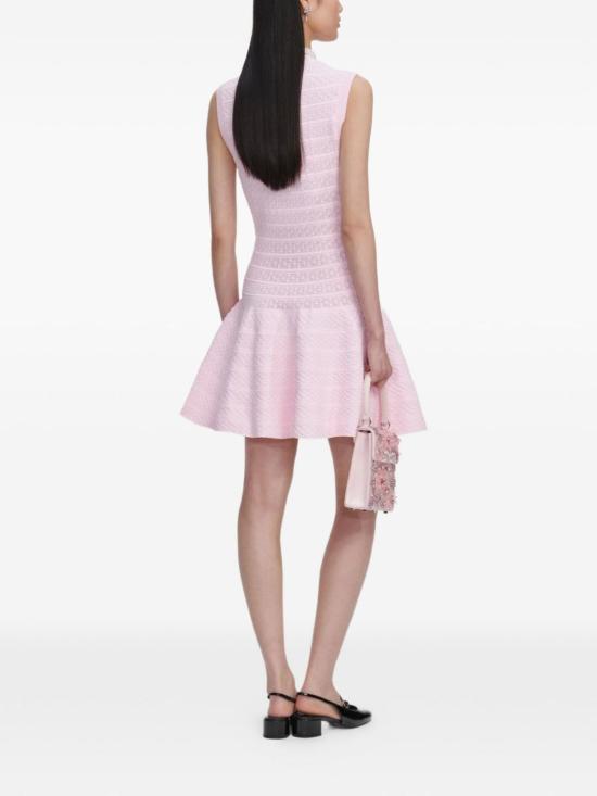  셀프 포트레이트 숏 원피스 미니 드레스 핑크 - SELF PORTRAIT