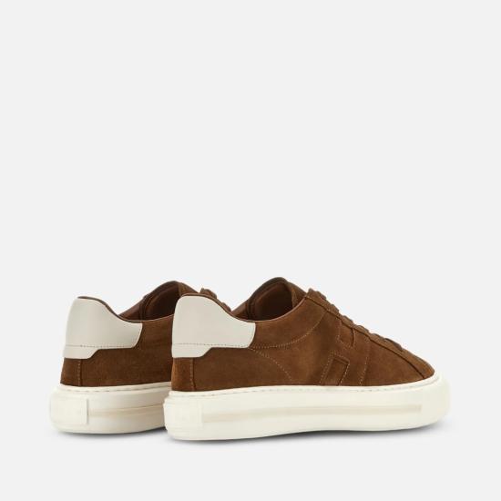 26SS 호간 레벨 스니커즈 HXM6910FU10UHO7D96 Brown - HOGAN