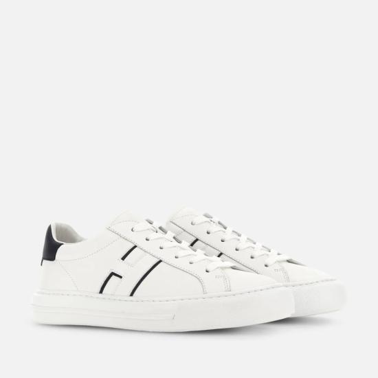 26SS 호간 레벨 스니커즈 HXM6910FU100ZL3014 White - HOGAN