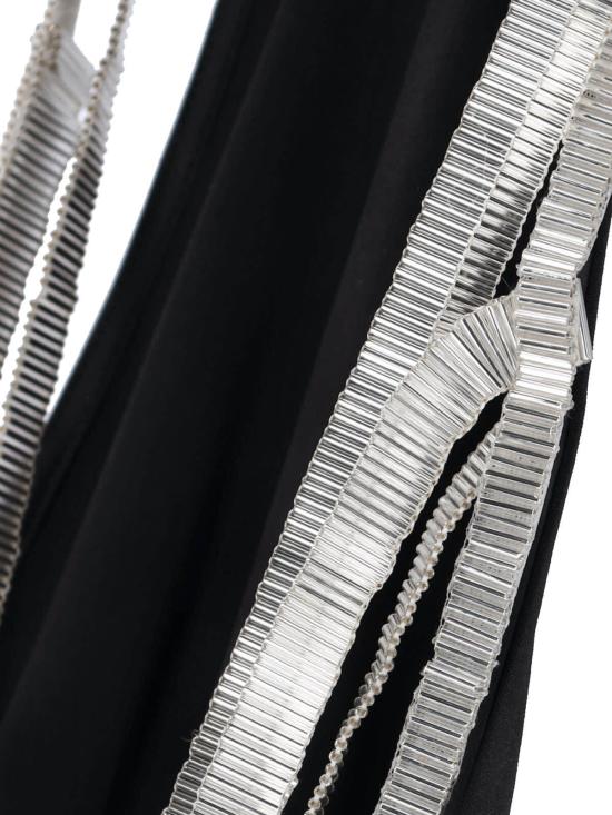  디 아티코 숏 원피스 아티코 스팽글 미니 드레스 블랙 - THE ATTICO