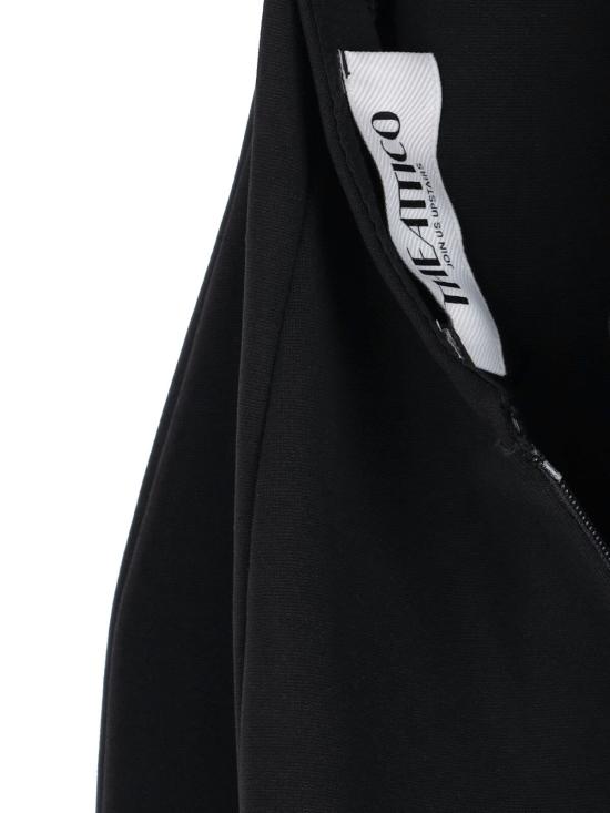  디 아티코 숏 원피스 아티코 스팽글 미니 드레스 블랙 - THE ATTICO