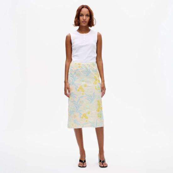  바움 운드 페르드가르텐 민소매 티셔츠 Baum Und Pferdgarten Jony 탑 브라이트 화이트 - BAUM UND PFERDGARTEN