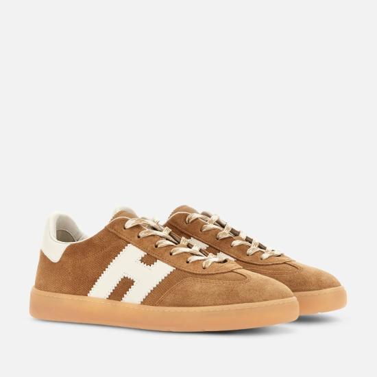 26SS 호간 쿨 스니커즈 HXM6470FB60UWX419E Brown - HOGAN