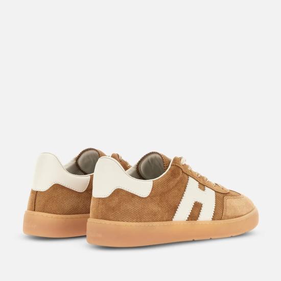 26SS 호간 쿨 스니커즈 HXM6470FB60UWX419E Brown - HOGAN