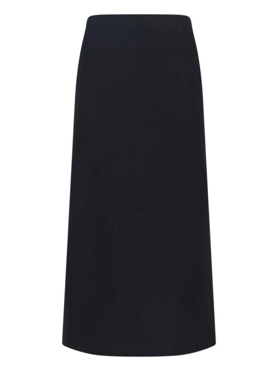  질샌더 롱 스커트 질 샌더 미디 스커트 블랙