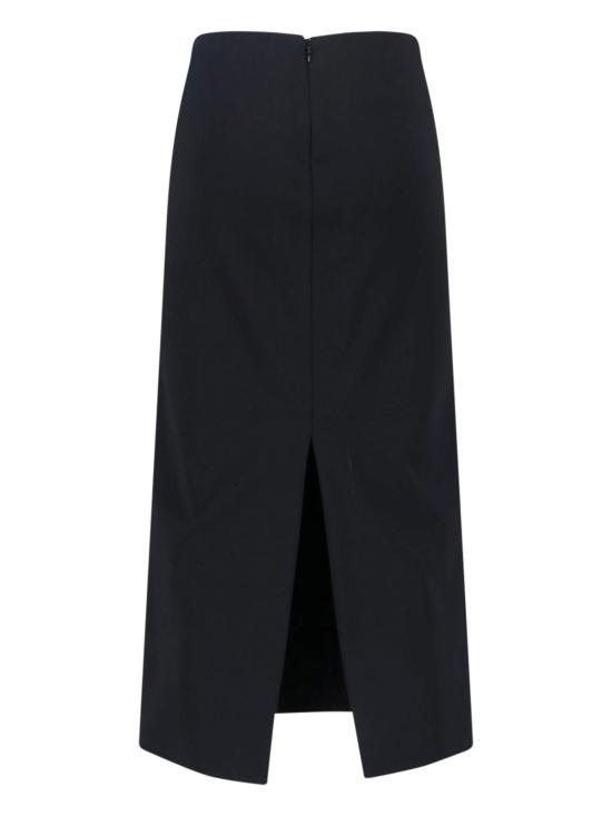  질샌더 롱 스커트 질 샌더 미디 스커트 블랙 - JIL SANDER