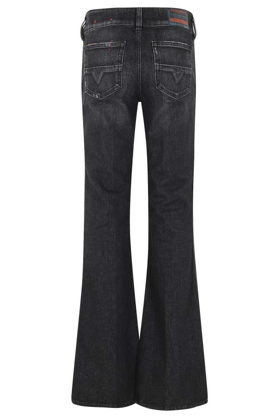  디젤 데님 팬츠 D 허쉬 진 블랙 - DIESEL