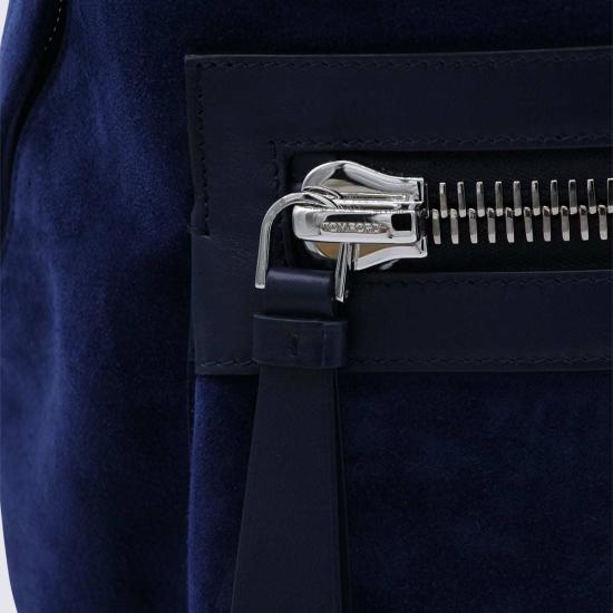  톰포드 백팩 톰 포드 네이비 스웨이드  블루 - TOMFORD