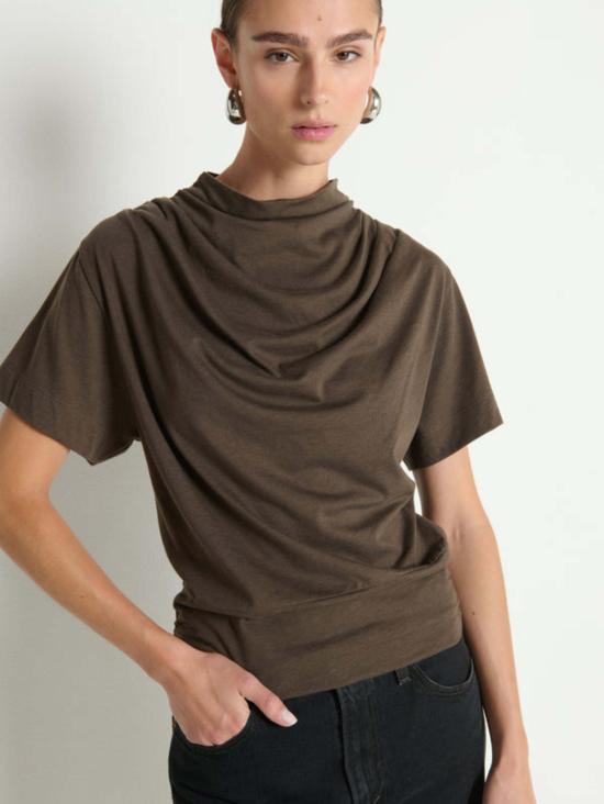  네이션 리미티드 반팔 티셔츠 대릴 카울넥 티셔츠 - NATION LTD