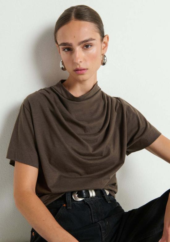  네이션 리미티드 반팔 티셔츠 대릴 카울넥 티셔츠