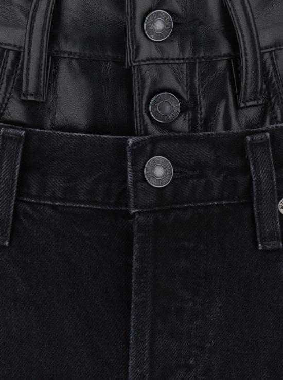  에이골디 데님 팬츠 아골드 엘슨 진 블랙 - AGOLDE